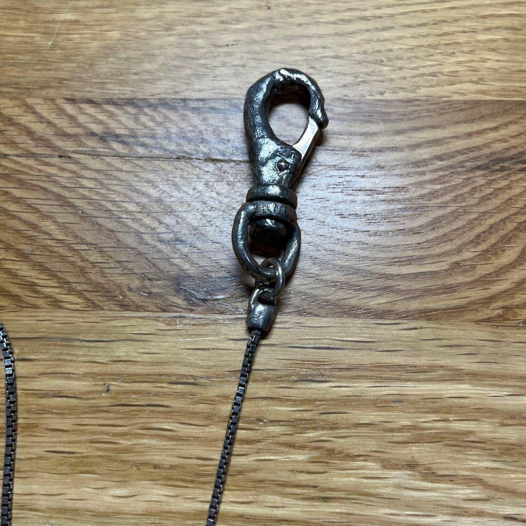 FACTOTUM シルバー926 ウォレットチェーン41cm ベネチアンチェーン