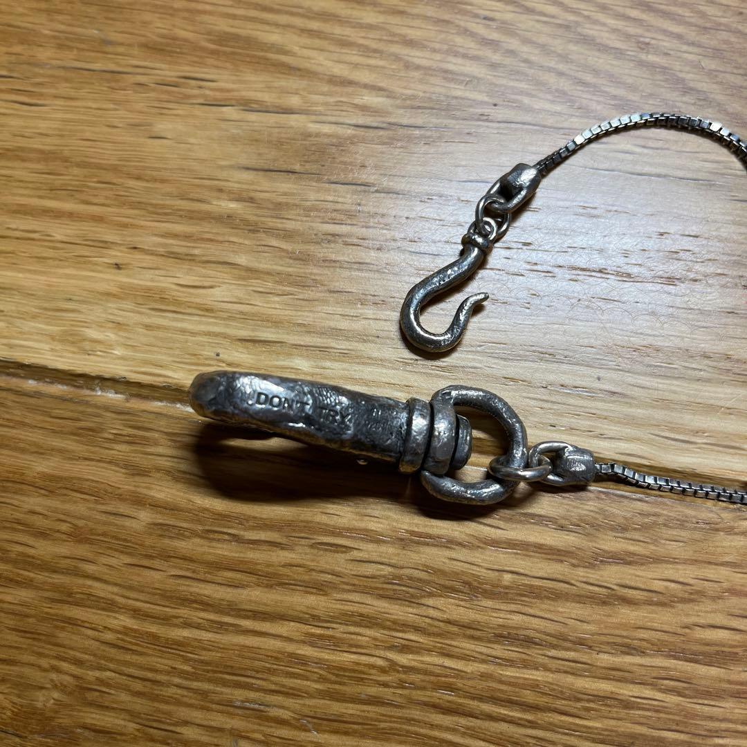 FACTOTUM シルバー926 ウォレットチェーン41cm ベネチアンチェーン