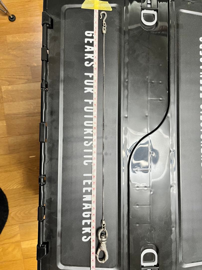 FACTOTUM シルバー926 ウォレットチェーン41cm ベネチアンチェーン