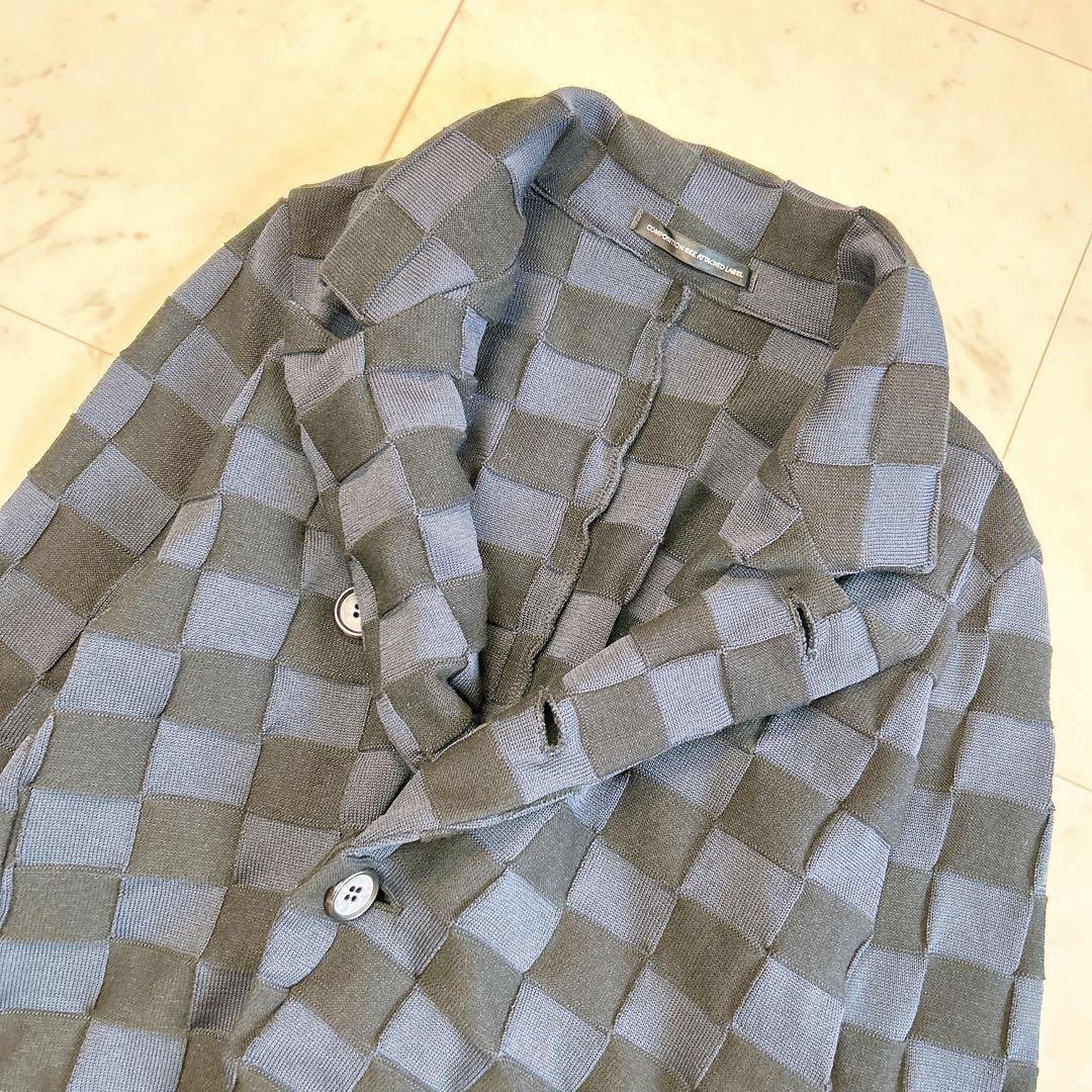 Y's ヨウジヤマモト パッチワーク テーラードジャケット チェック 2