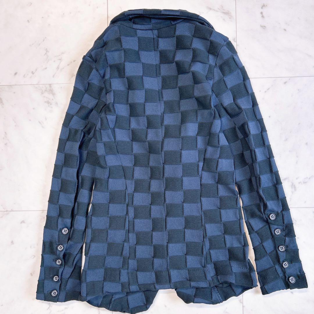 Y's ヨウジヤマモト パッチワーク テーラードジャケット チェック 2