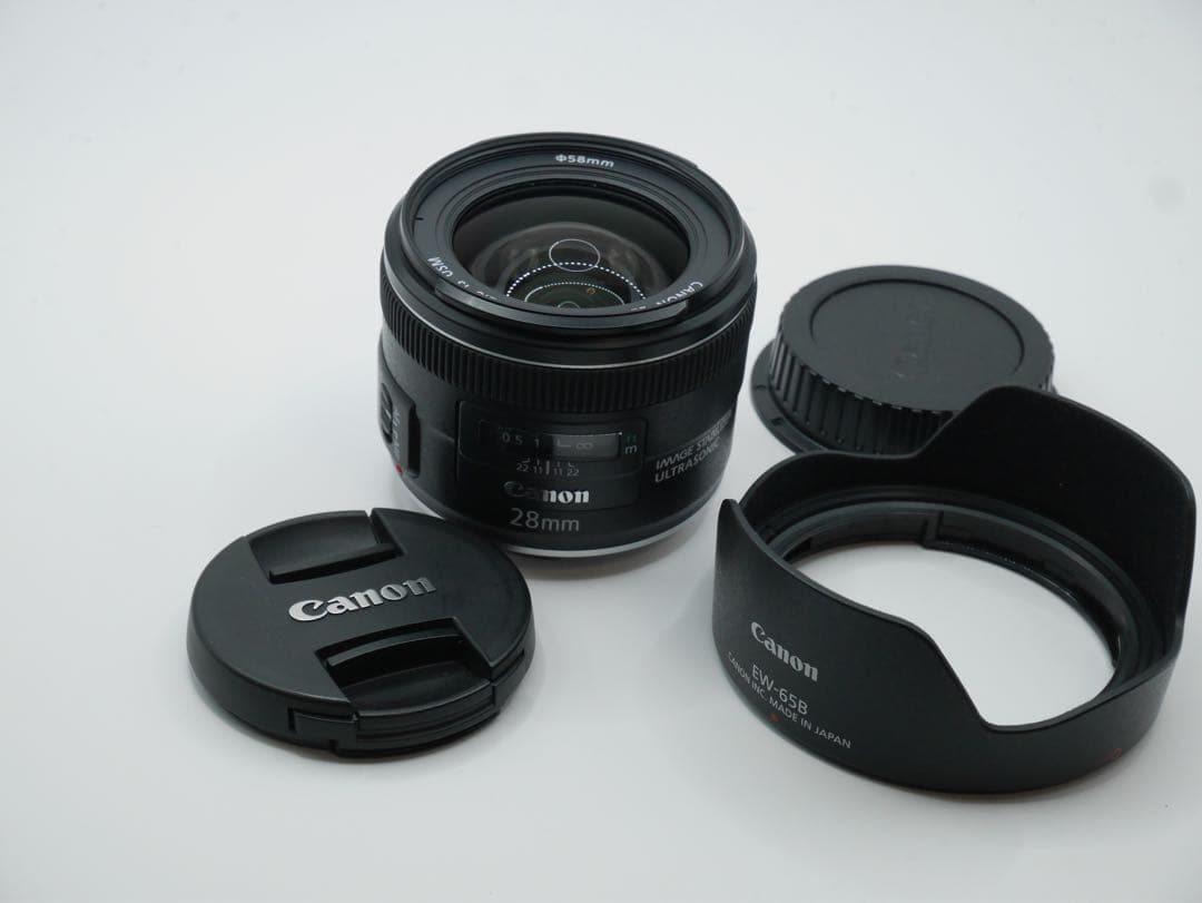 Canon EF 28mm f/2.8 IS USM レンズ