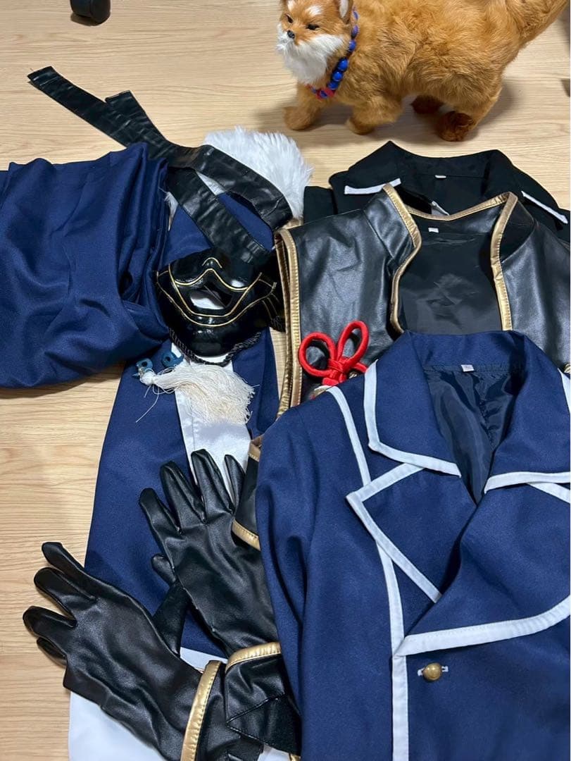 鳴狐 コスプレ Lサイズ 正装 内番 お供の狐