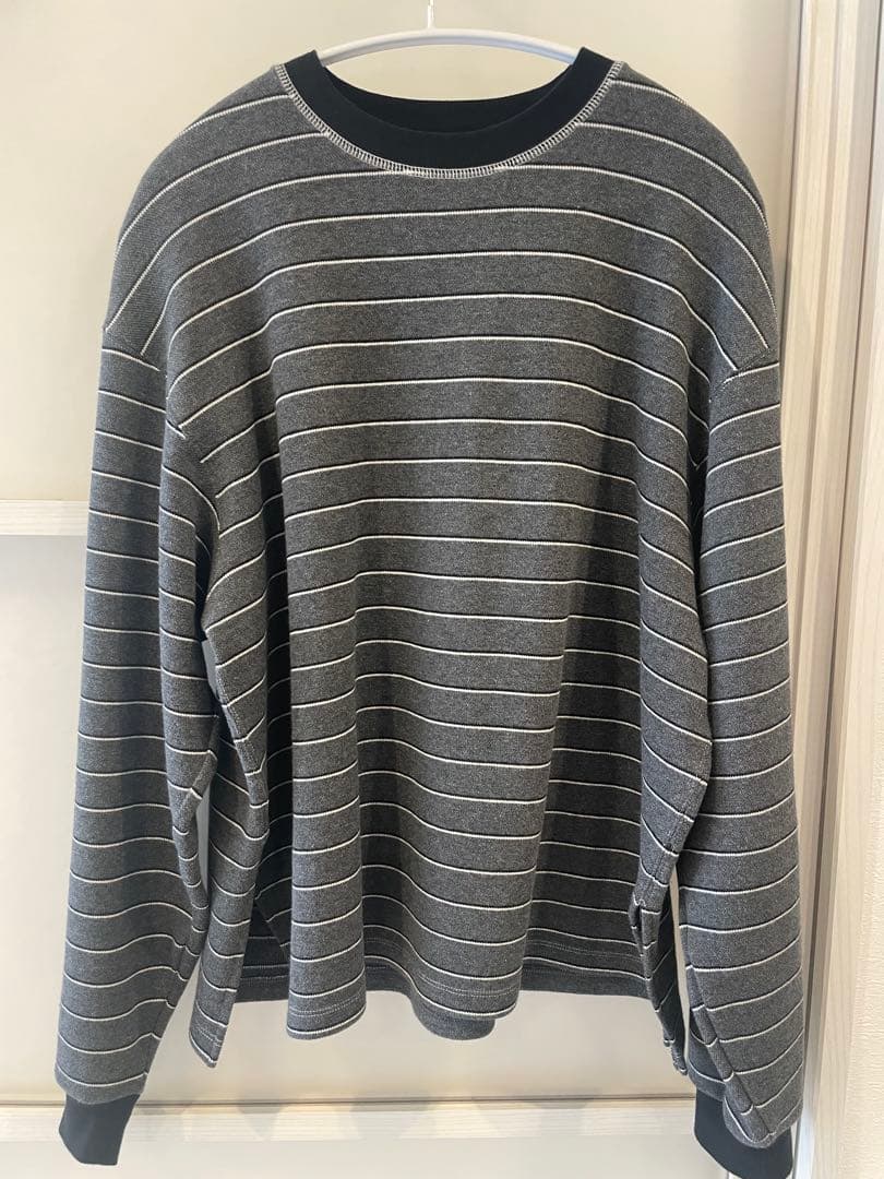 todayful Border Long T-shirts グレー