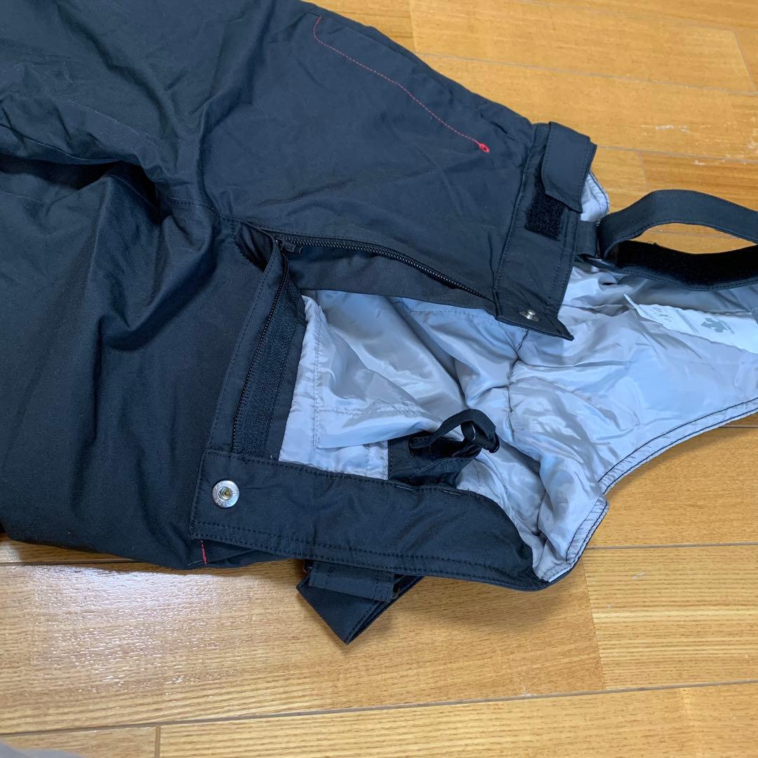 DESCENTE 子ども用スキーウェア 赤