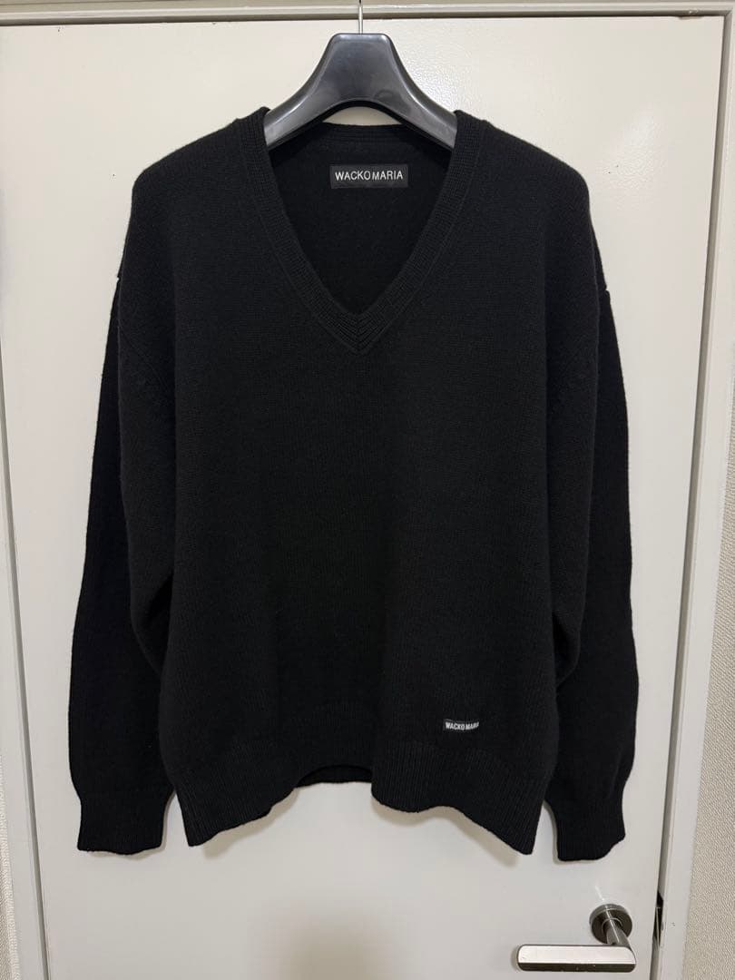 Wackomaria Vネックニット セーター ワコマリア Mサイズ