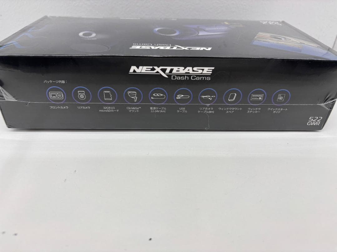 【新品・未開封品】NEXTBASE 522GWR ドライブレコーダー