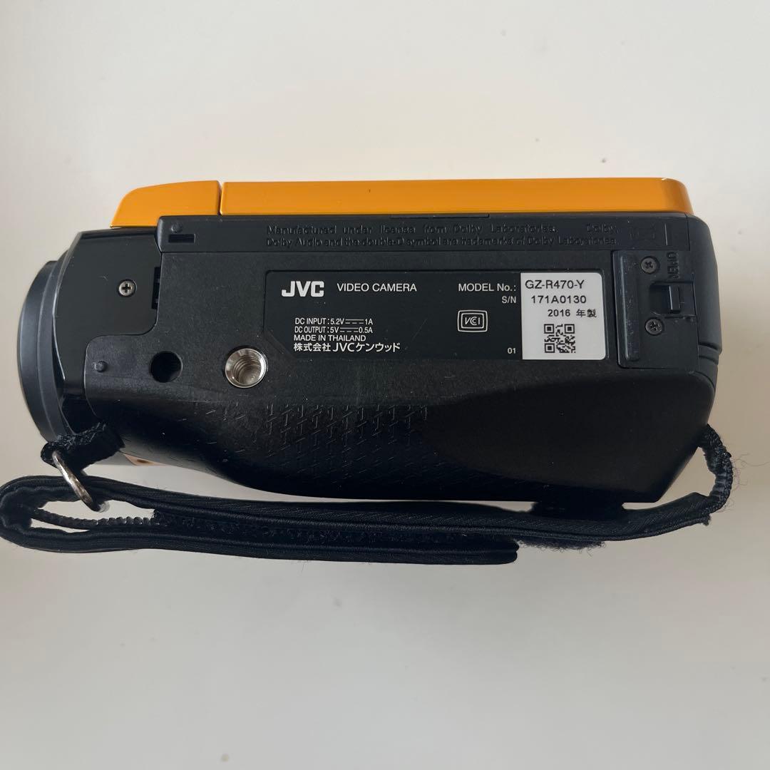 JVC GZ-R470Y ビデオカメラ 防水 60倍ズーム