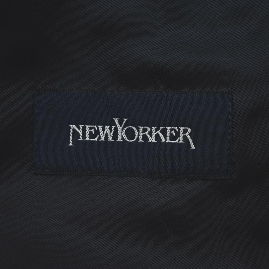 【紺ブレ】 ニューヨーカー 段返り テーラードジャケット ブレザー 通年 AB6