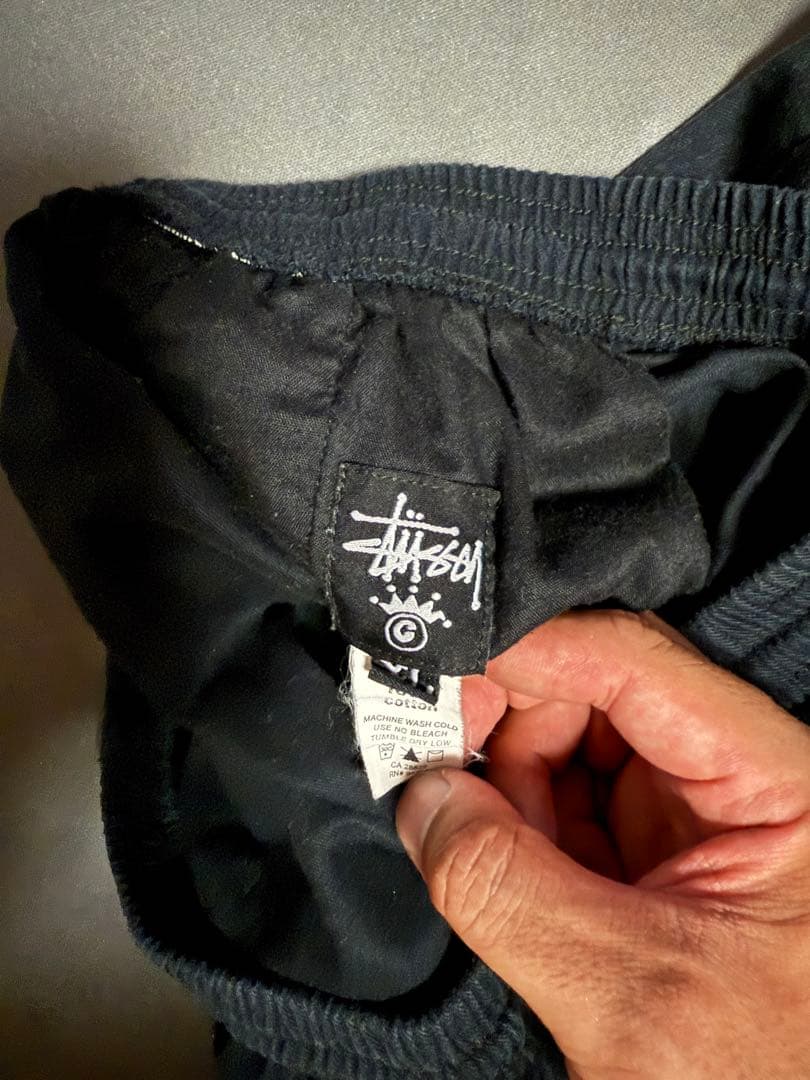 Stussy BRUSHED BOXER ネイビー　XL