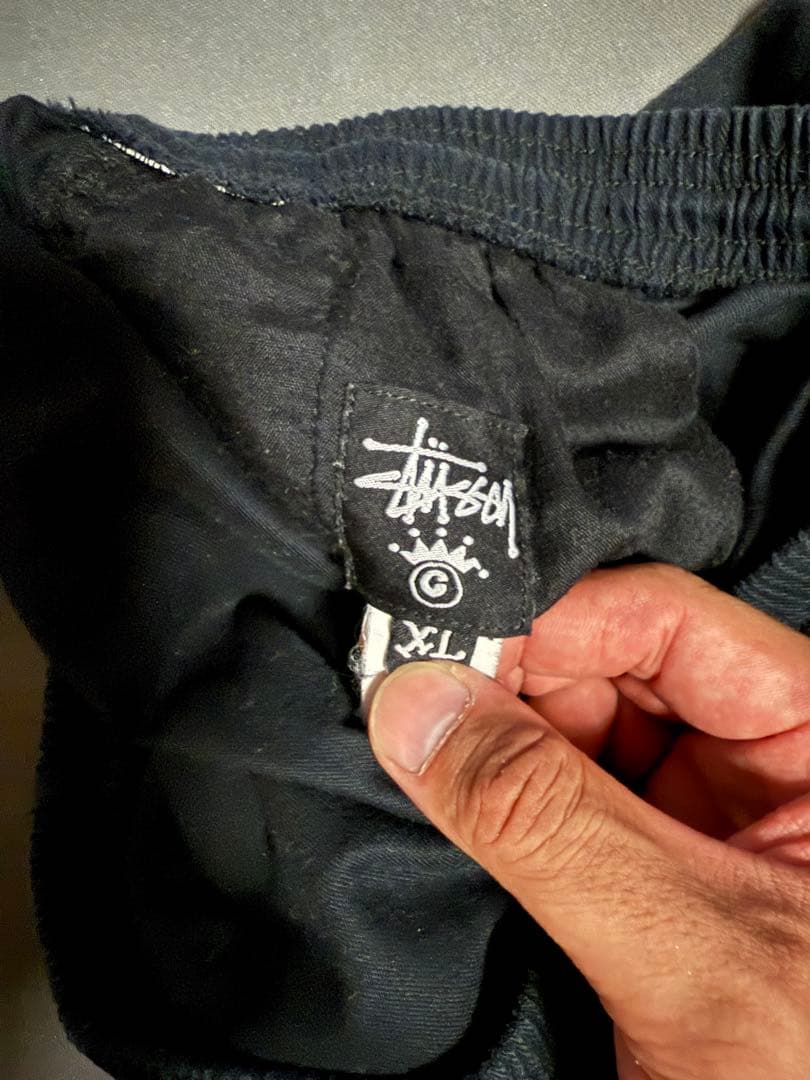 Stussy BRUSHED BOXER ネイビー　XL