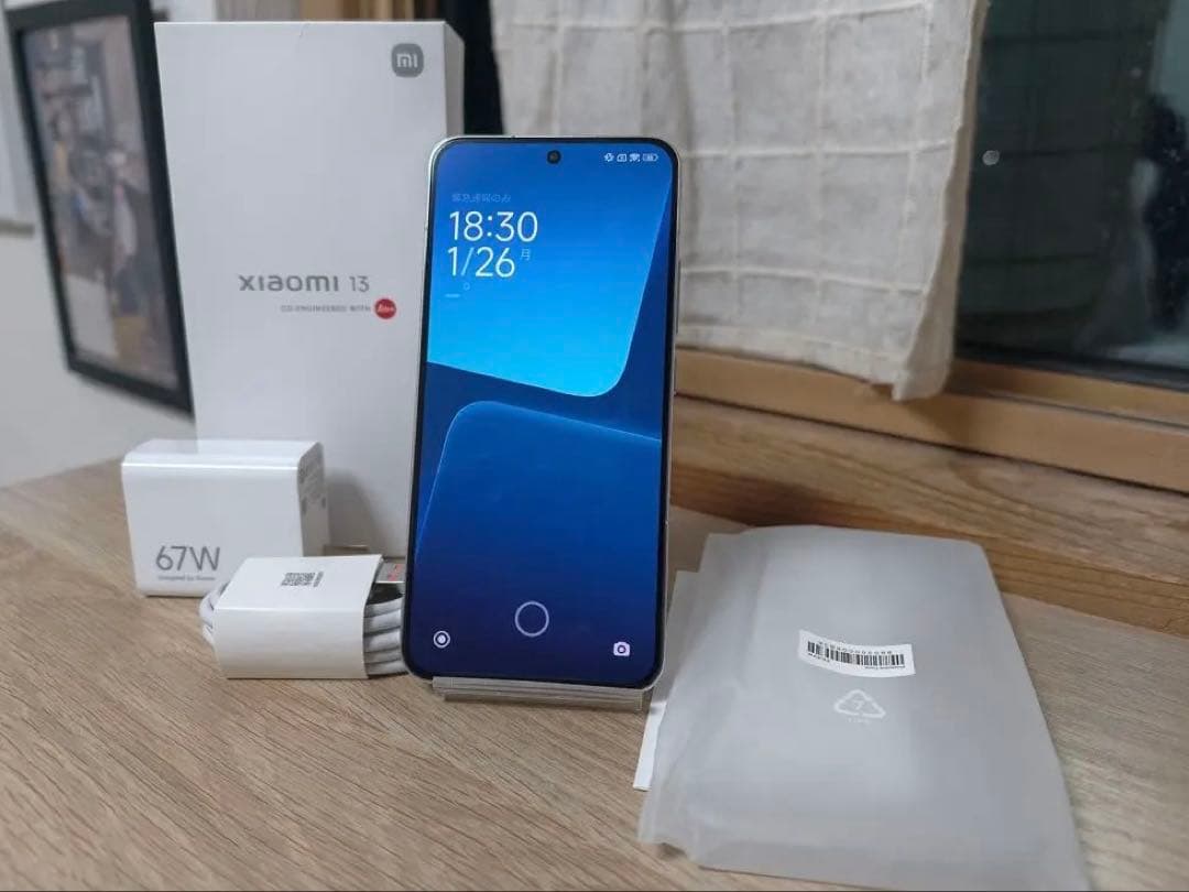 Xiaomi 13 12/512 ホワイト 大陸版(グローバルROM)