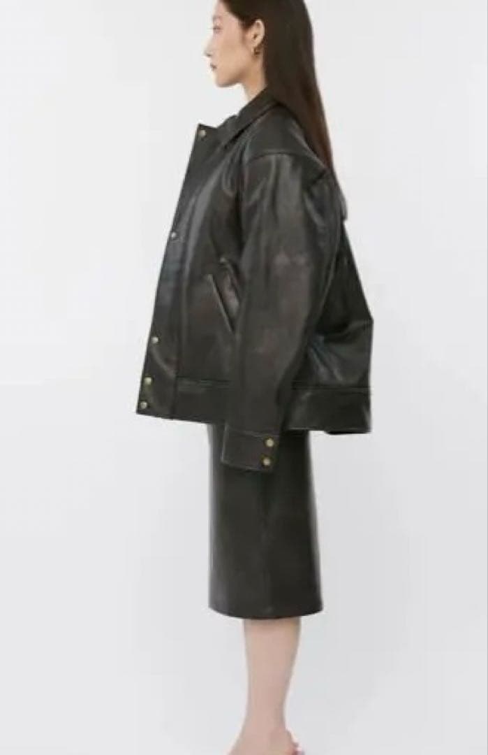 Gajess♡ Giselle Leather Blouson