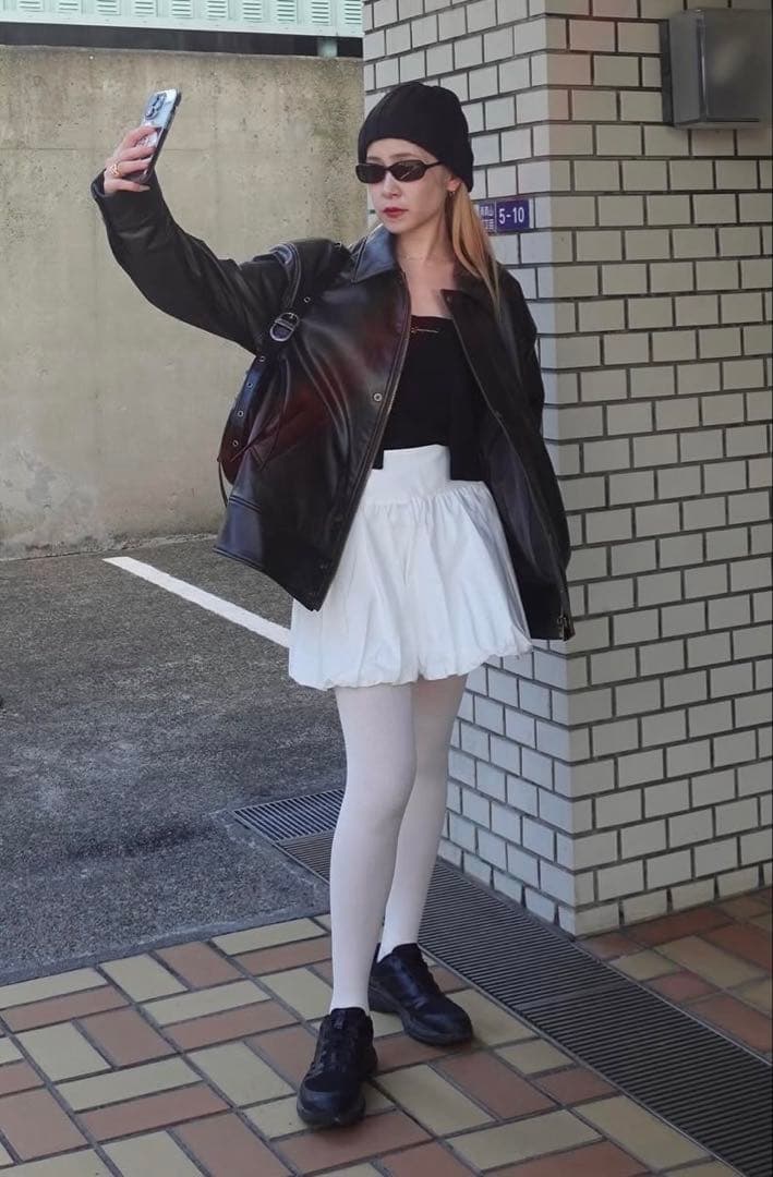 Gajess♡ Giselle Leather Blouson