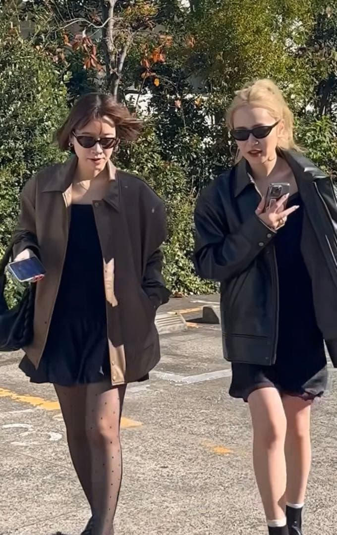 Gajess♡ Giselle Leather Blouson