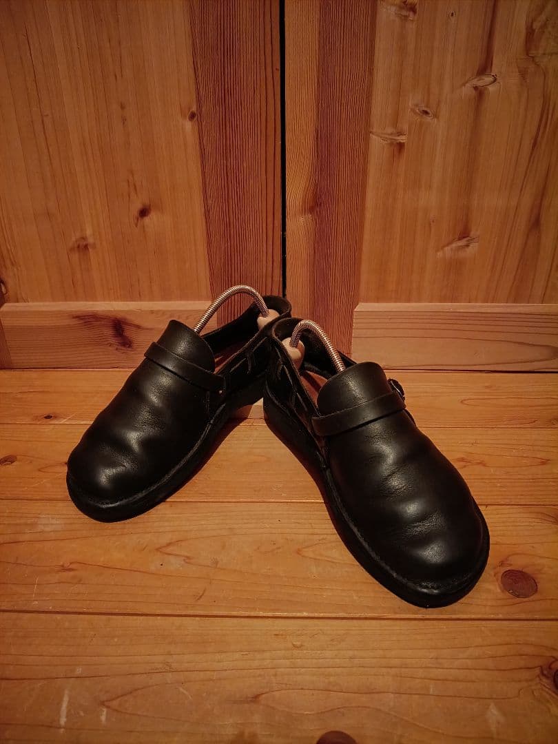 オーロラシューズ　ミドルイングリッシュ　サボサンダル　アメリカ製