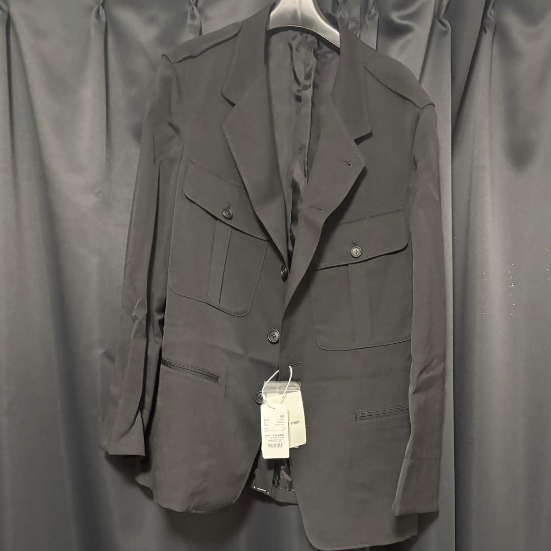 【定価125,400円】ヨウジヤマモト•アクションプリーツジャケット　サイズ2