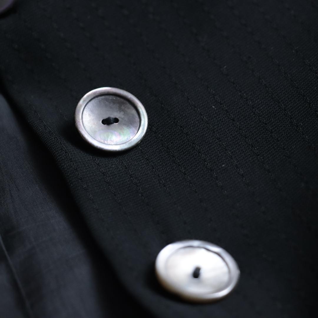 刺繍ストライプ マックスマーラ　MaxMara　テーラードジャケット　銀タグ