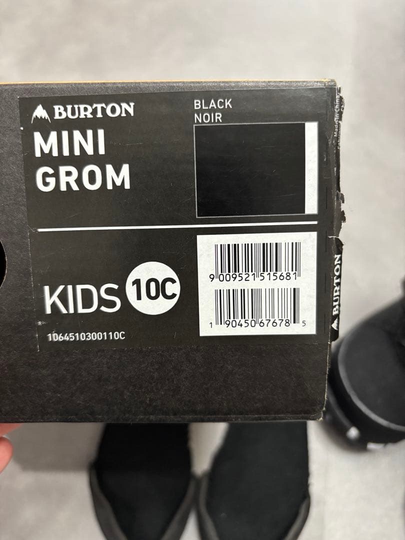 BURTON MINI GROM キッズスノーボードブーツ 10C