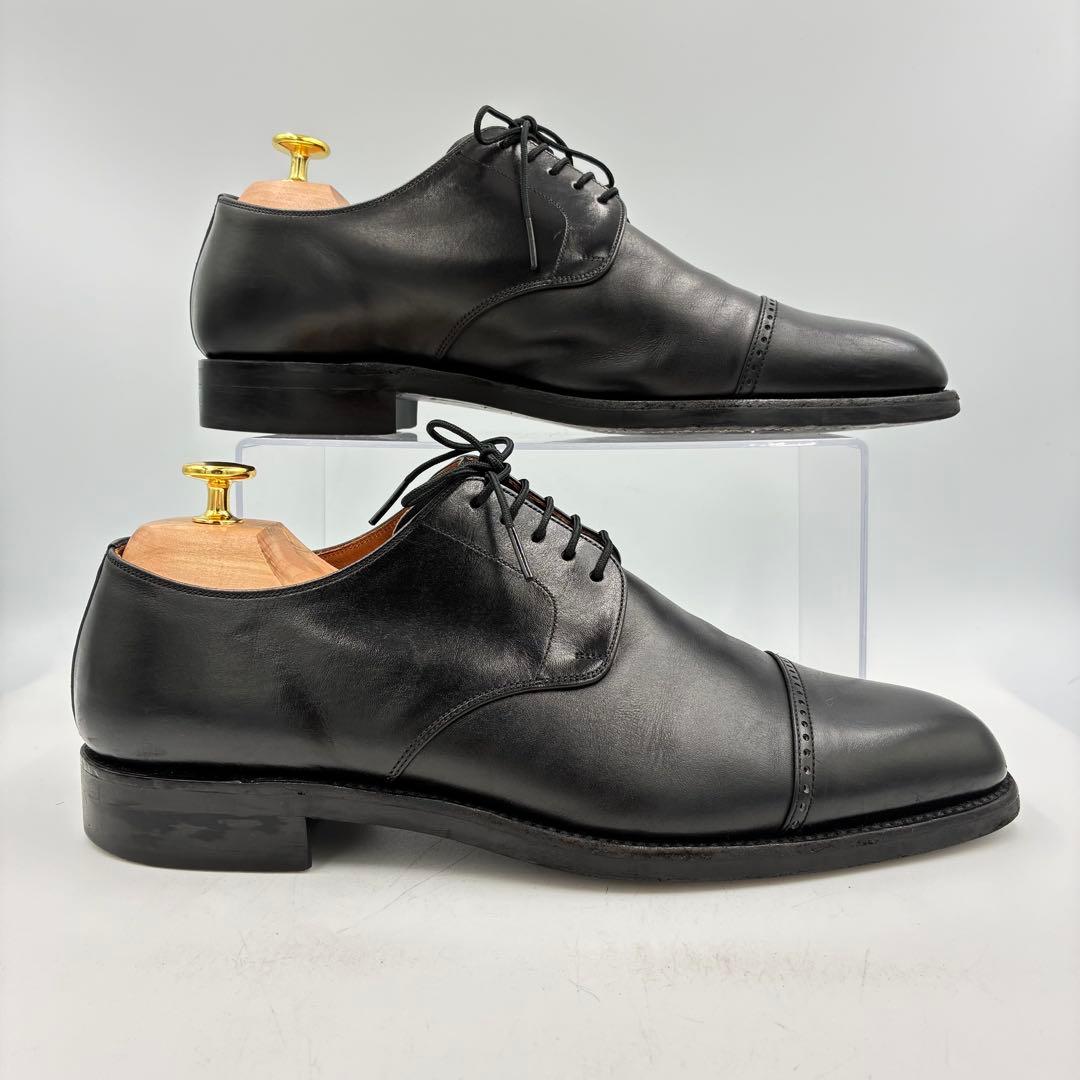 【美品】スコッチグレイン 7626 パンチドキャップトゥ 25cm