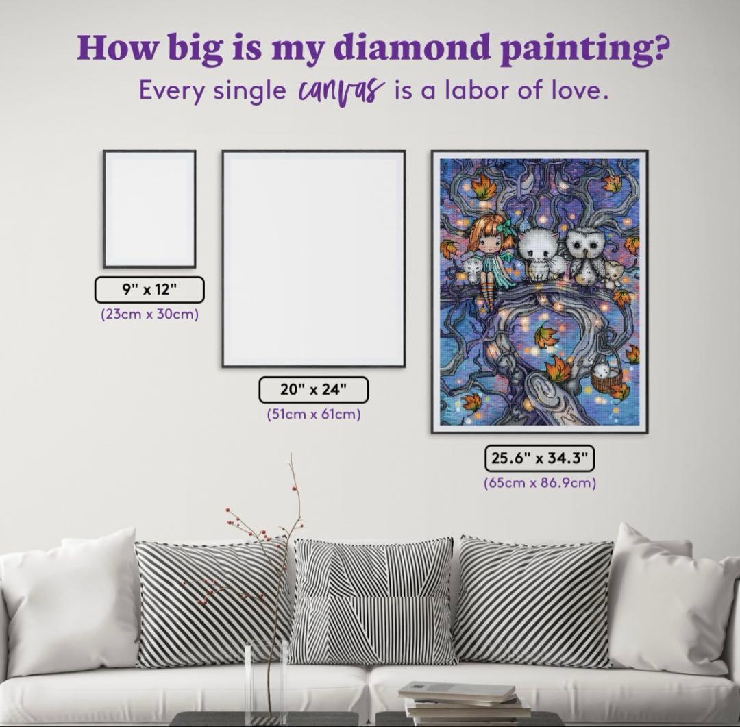 ダイヤモンドアートクラブ　the Autumn tree