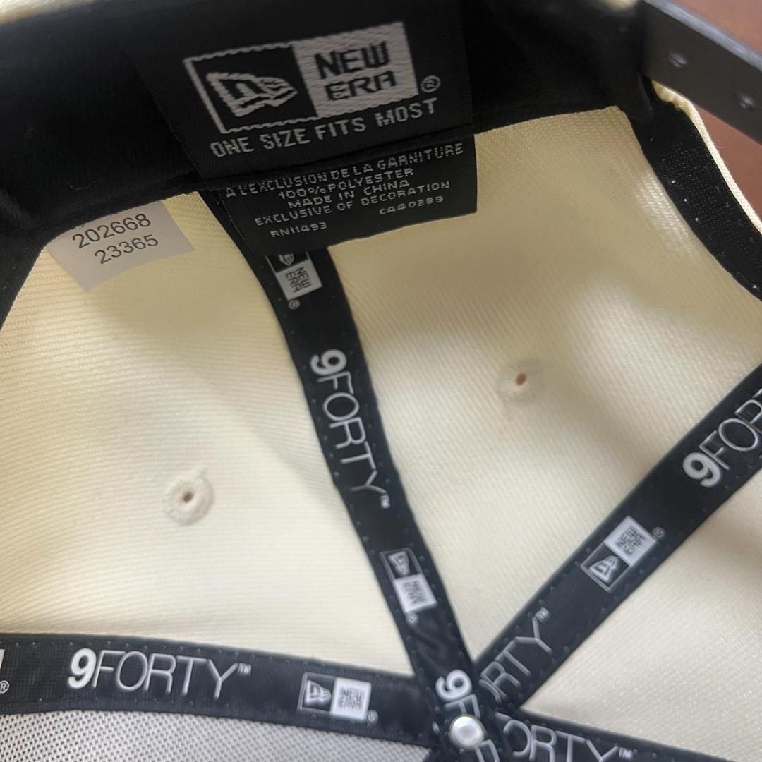 9FORTY A-Fram 大谷翔平ドジャース 逆ロゴ 白黒 帽子 キャップ