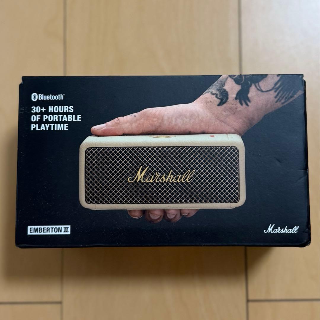 Marshall EMBERTON2 CREAM Bluetoothスピーカー