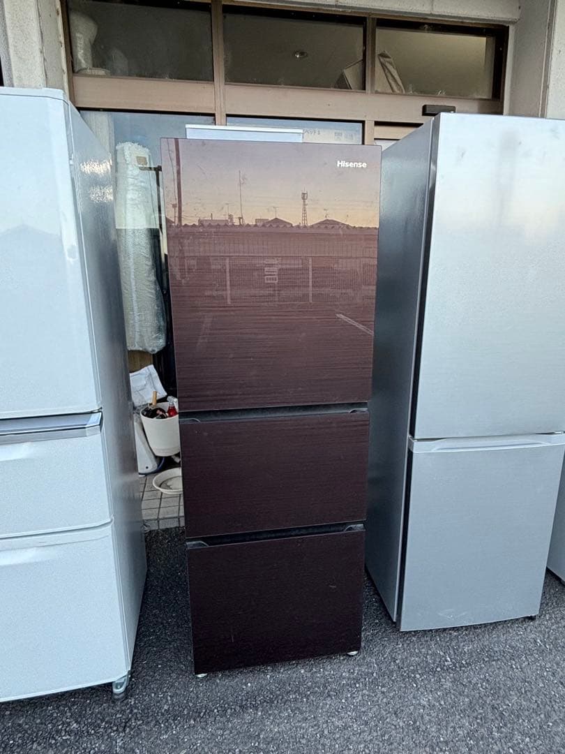 ハイセンス Hisense 冷蔵庫 HR-G2801BR 282L 2020年製