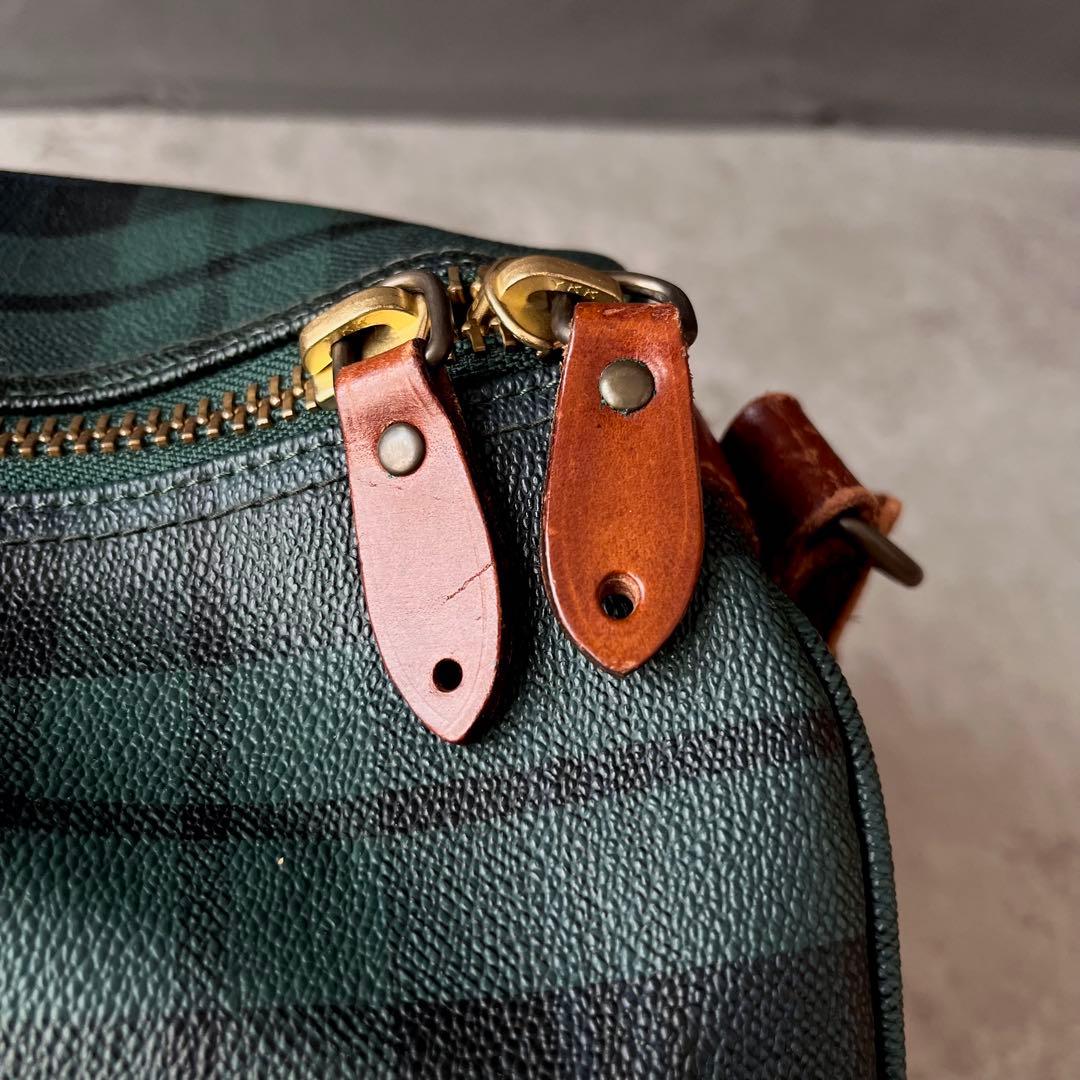 まさ様 ポロ ラルフローレン ボストンバッグ 大容量 ブラックウォッチ