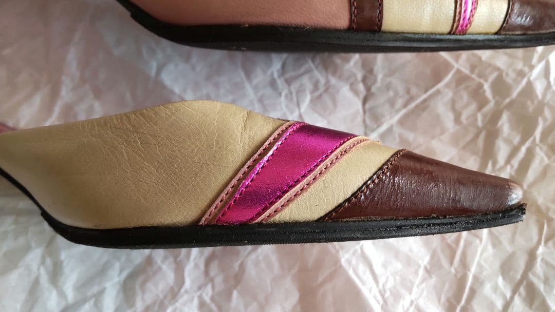 Vintage Miu Miu 稲妻 イナズマ ミュール 37 Y2K 古着