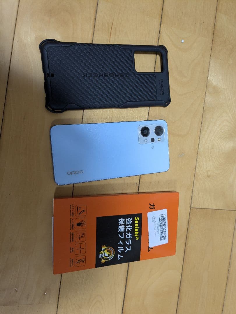 OPPO RENO 7a本体とケースとフィルム