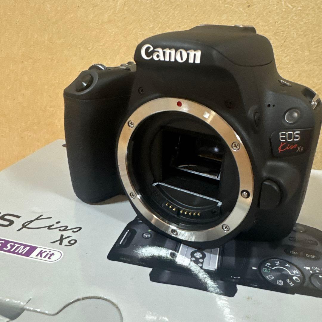 Canon EOS Kiss X9 一眼レフ 初心者向け フルセット