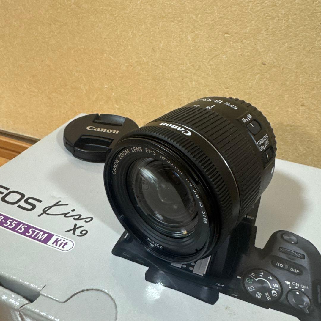 Canon EOS Kiss X9 一眼レフ 初心者向け フルセット