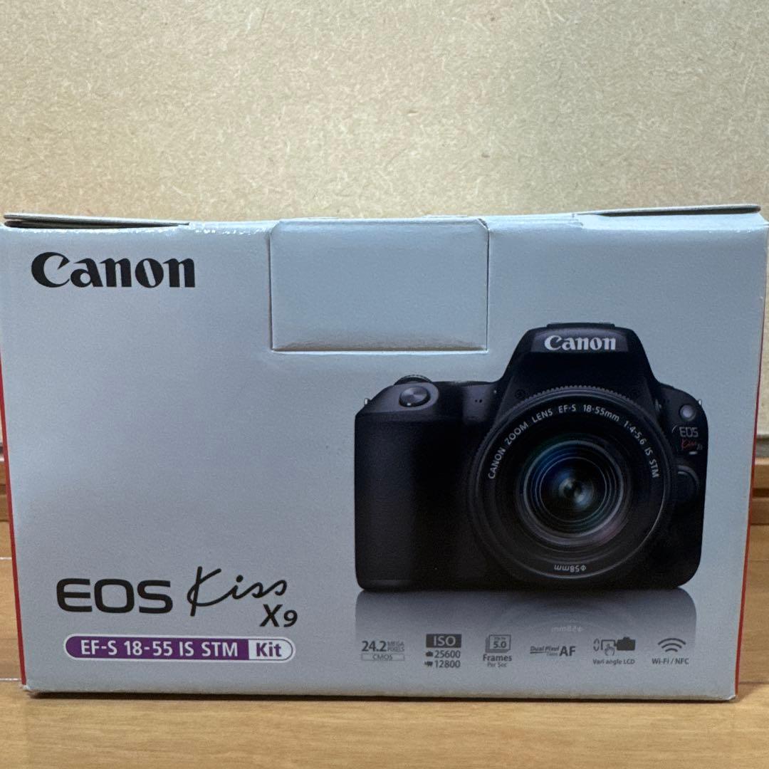 Canon EOS Kiss X9 一眼レフ 初心者向け フルセット