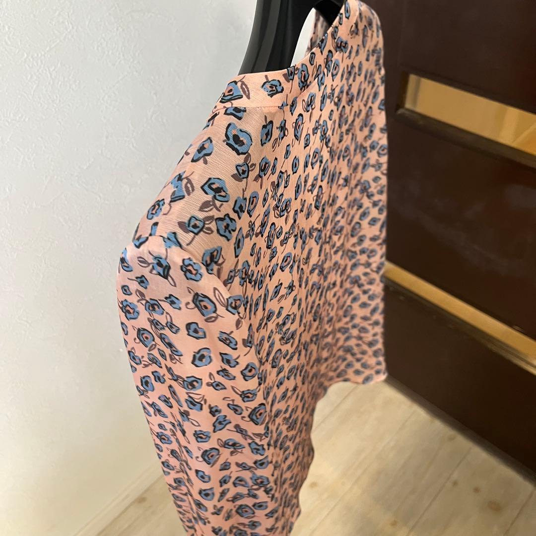 ANAYI スモールフラワープリントボウタイブラウス/セオリー、23区、ロペ