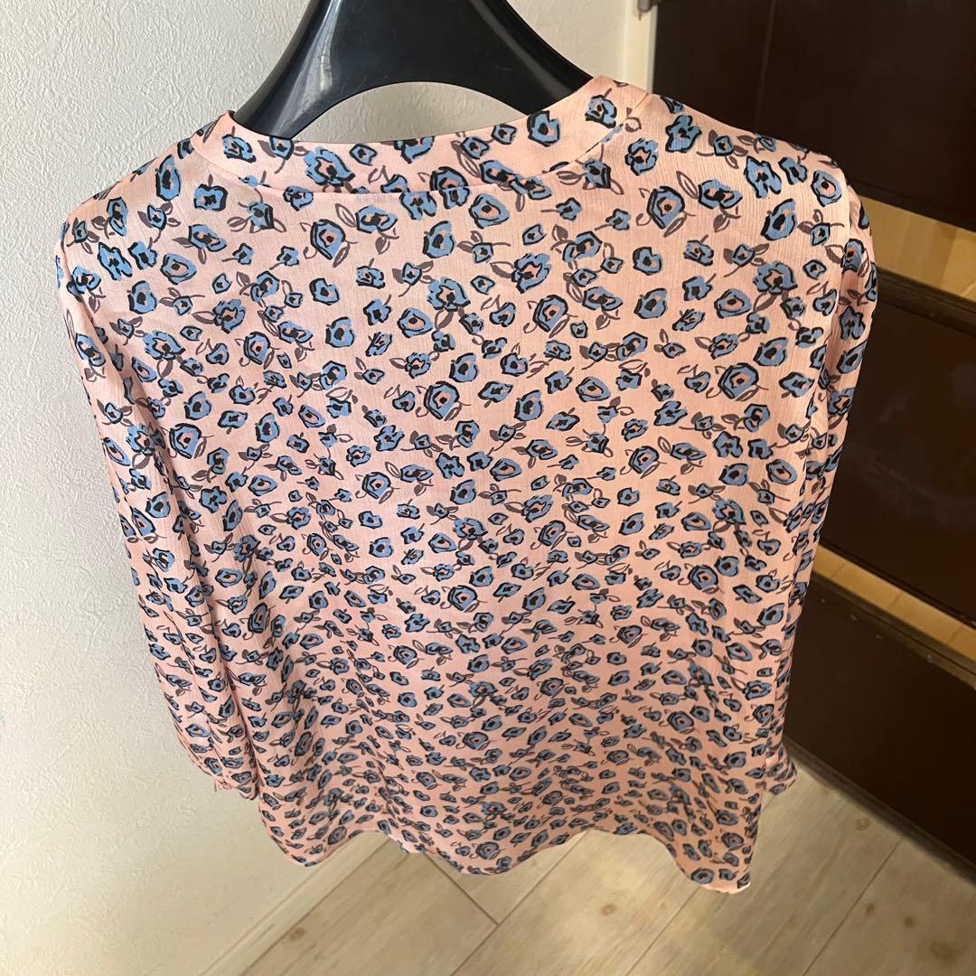 ANAYI スモールフラワープリントボウタイブラウス/セオリー、23区、ロペ