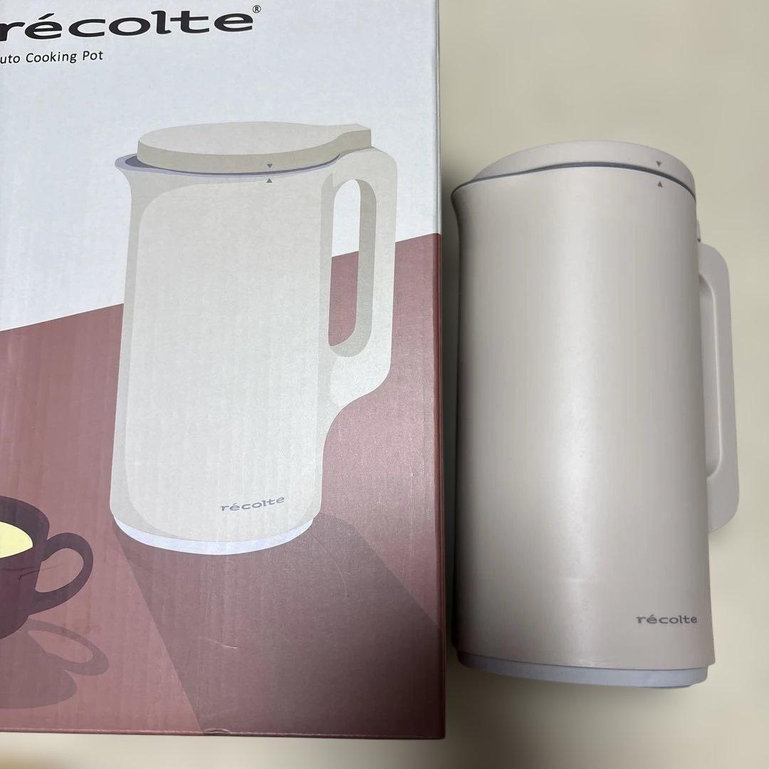 (美品)レコルト　自動ポットスープメーカー