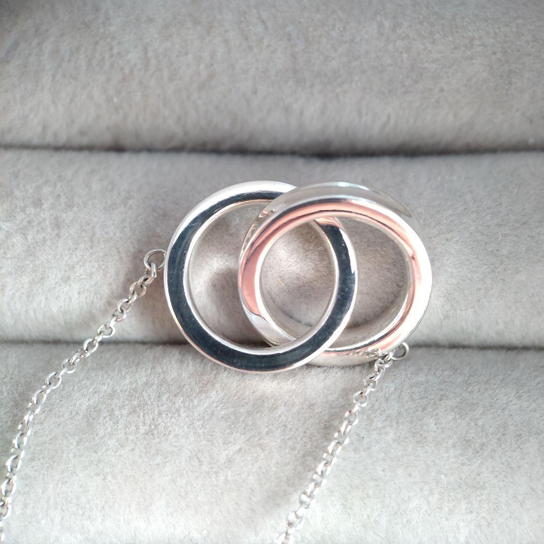 ＊ご成約済＊TIFFANY＆Co.　ネックレス インターロッキング　925
