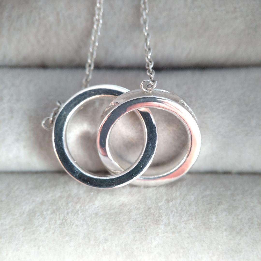 ＊ご成約済＊TIFFANY＆Co.　ネックレス インターロッキング　925
