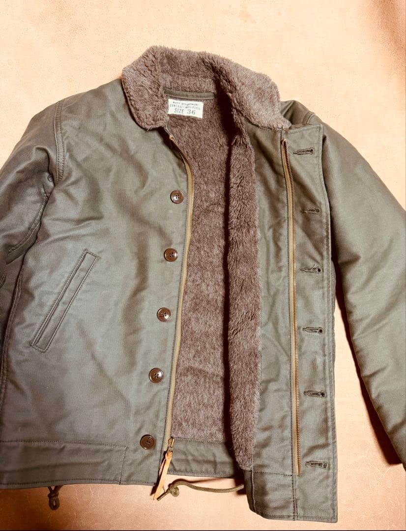 レア！美品！THE FEW N-1デッキジャケット（アルパカ100%）