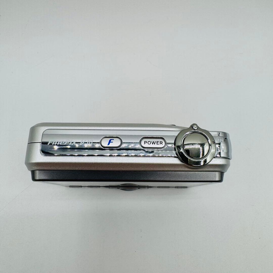 【希少】デジカメFUJIFILM FinePix V10 オレンジ 付属品完備★