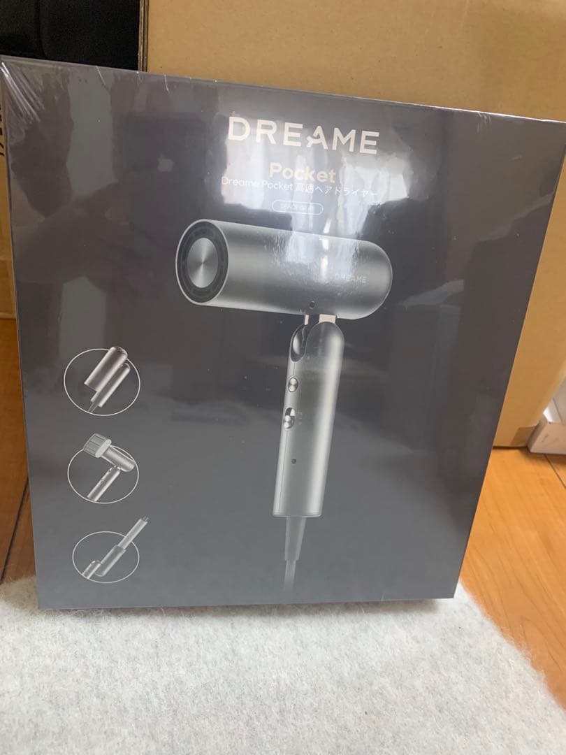 dreame (ドリーミー) Pocket 速乾ヘアドライヤー 3つの折りたたみ