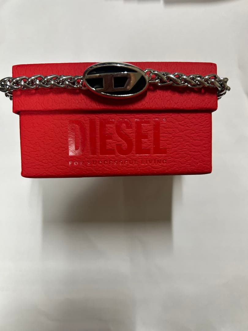 DIESEL シルバー ブレスレット 箱付き