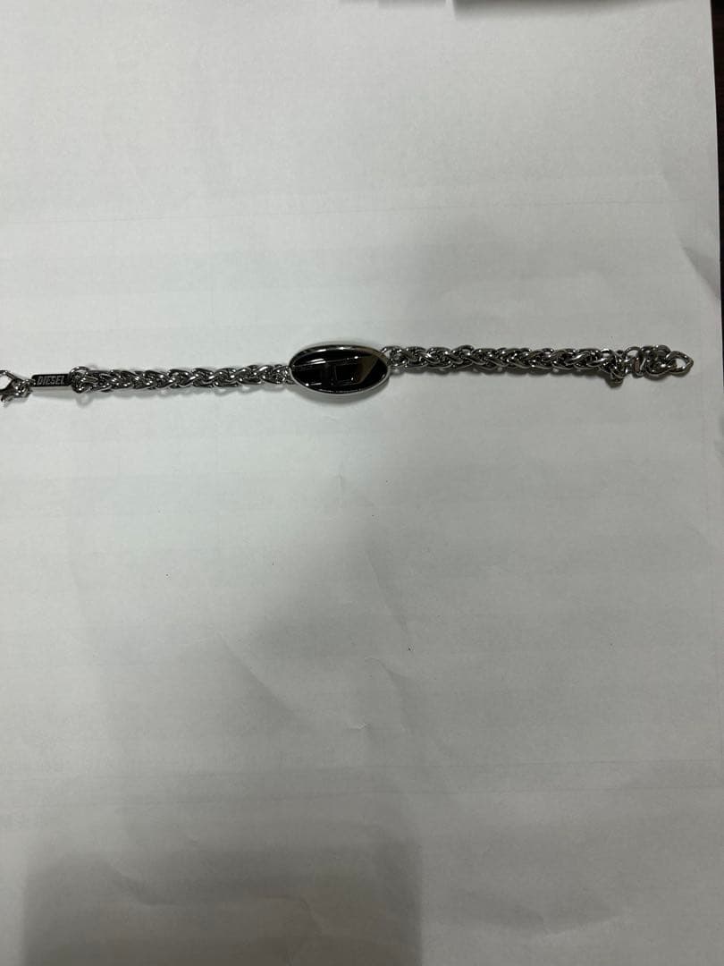 DIESEL シルバー ブレスレット 箱付き