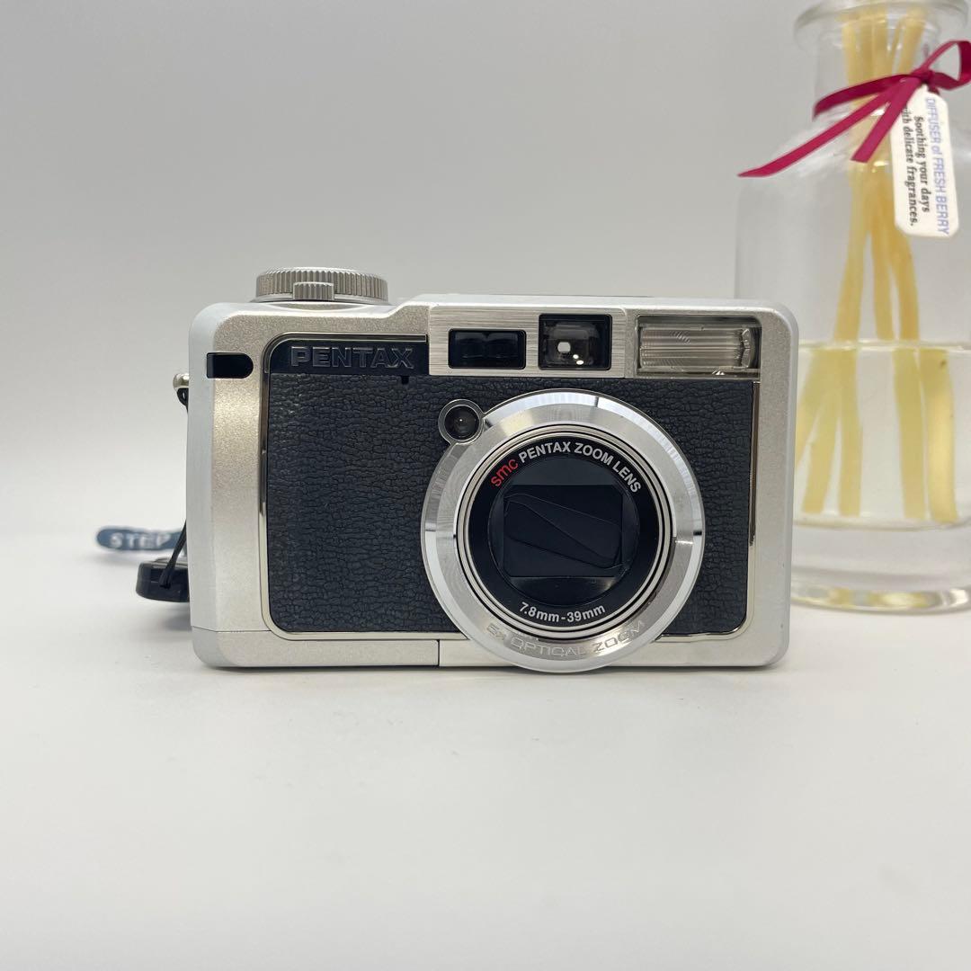名機 美品✨PENTAX Optio 750Z✨動作確認済 スマホ転送◯ 自撮り