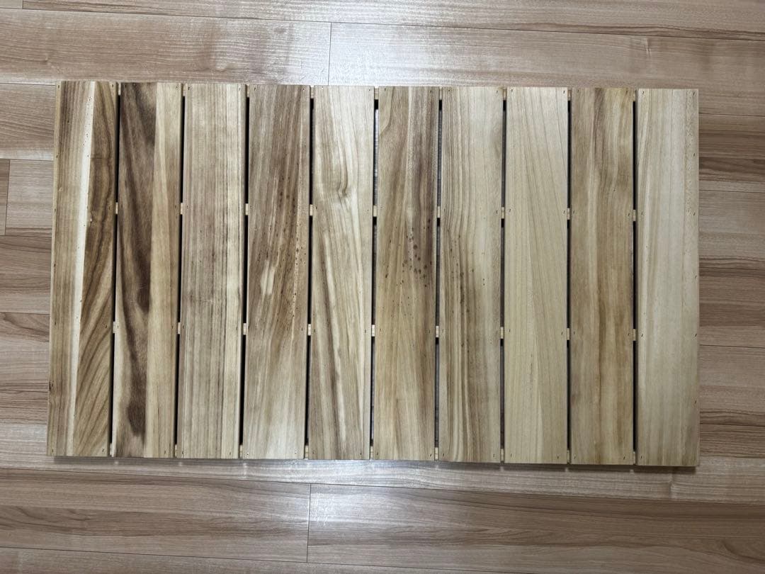 KATOJI ベビーベッド ハイタイプ　123 床板ふのこ　ホワイト 木製