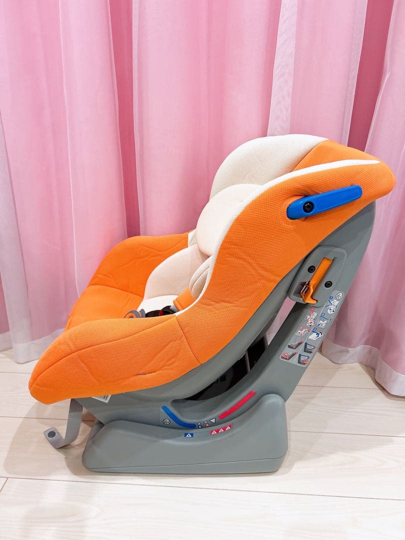 レア　LEAMAN リーマン　ネディ　LYF-375 オレンジ　チャイルドシート