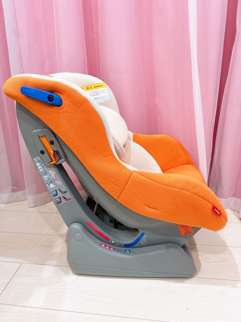 レア　LEAMAN リーマン　ネディ　LYF-375 オレンジ　チャイルドシート