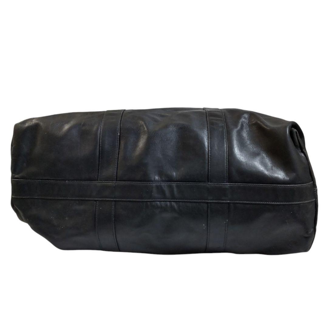 オールドコーチ ボストンバッグ オールレザー COACH ブラック