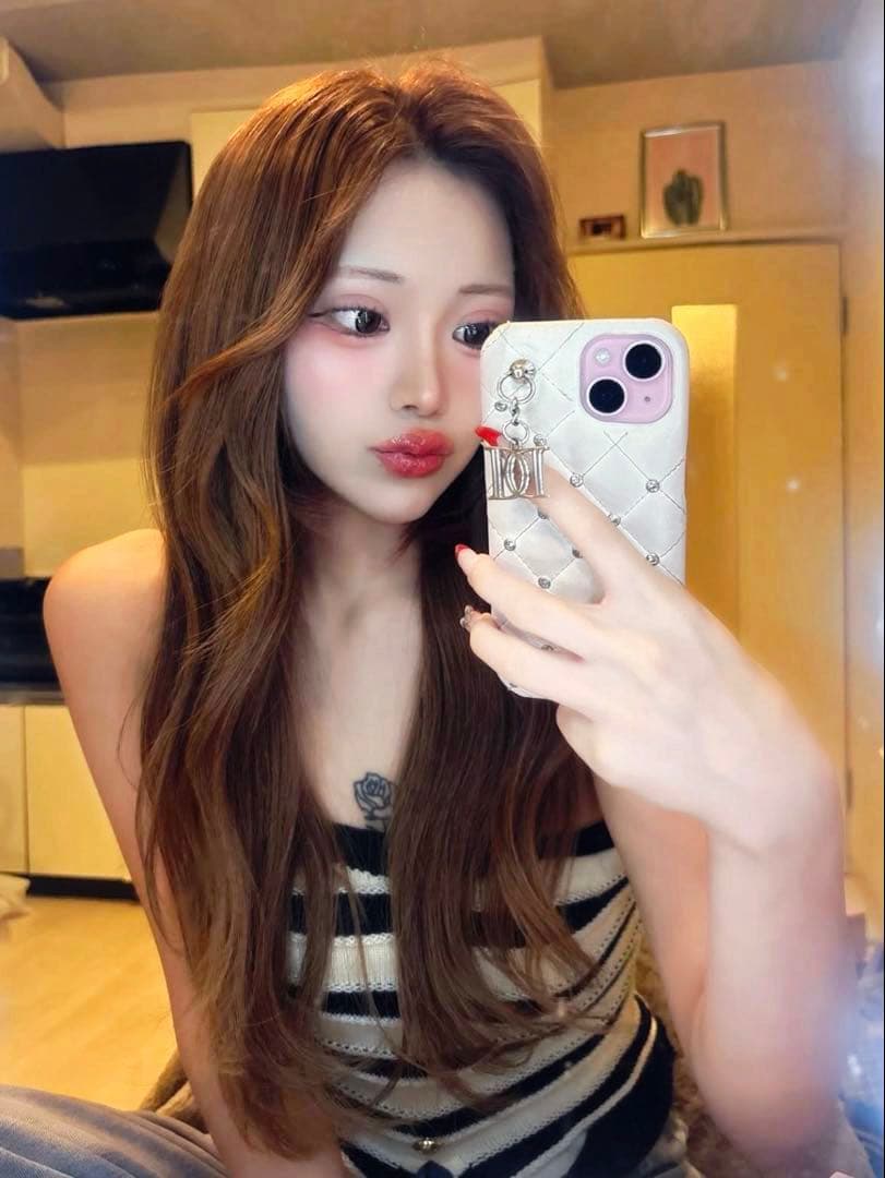 Darich♡キルティングビジューDDチャームiPhoneケース　14Pro